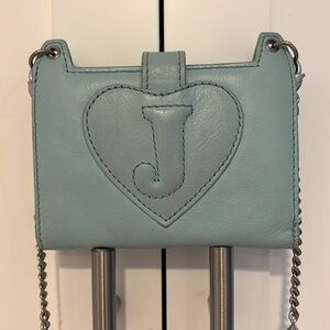 Vintage Juicy Couture Leather Wallet On Chain